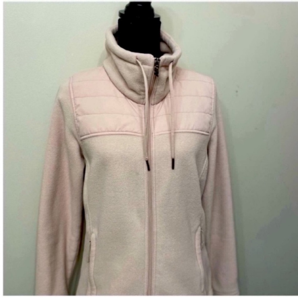 New Balance Women’s Dusty Pink Fleece Jacket M